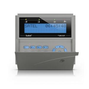 Cititor de proximitate cu tastatura LCD Satel ACCO-KLCDR-BG, 125 kHz, cod, card, buzzer, tamper Cititor de proximitate cu tastatura LCD Satel ACCO-KLCDR-BG, 125 kHz, cod, card, buzzer, tamper