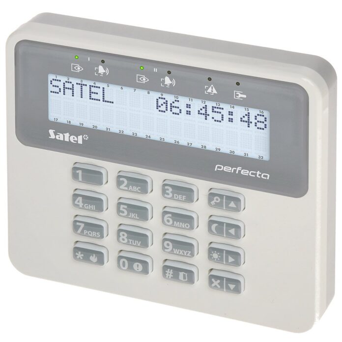 Tastatura LCD wireless Satel PRF-LCD-WRL, RF 200 m, 433 MHz, 16 butoane Tastatura LCD wireless Satel PRF-LCD-WRL, RF 200 m, 433 MHz, 16 butoane