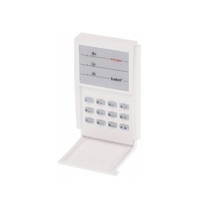 Tastatura LED de partitie Satel Integra INT-S-W, 1 partitie, buzzer, iesire yala electrica, monitorizare usa, buzzer, iluminare tastatura alba Tastatura LED de partitie Satel Integra INT-S-W, 1 partitie, buzzer, iesire yala electrica, monitorizare usa, buzzer, iluminare tastatura alba