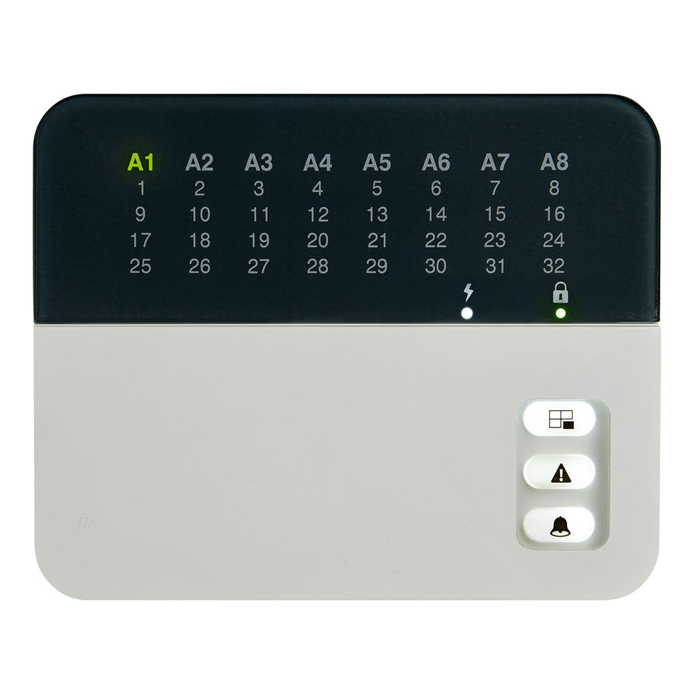 Tastatura LED Teletek Eclipse LED32, 8 partitii, 32 zone, 1 intrare, 1 iesire PGM Tastatura LED Teletek Eclipse LED32, 8 partitii, 32 zone, 1 intrare, 1 iesire PGM