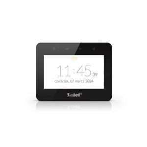 Tastatura touch screen Satel Integra INT-TSG2R-B, 4.3 inch, functii MACRO, Mifare 13.56 MHz, slot card, negru Tastatura touch screen Satel Integra INT-TSG2R-B, 4.3 inch, functii MACRO, Mifare 13.56 MHz, slot card, negru