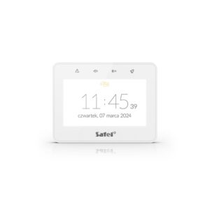 Tastatura touch screen Satel Integra INT-TSG2R-W, 4.3 inch, functii MACRO, Mifare 13.56 MHz, slot card, alb Tastatura touch screen Satel Integra INT-TSG2R-W, 4.3 inch, functii MACRO, Mifare 13.56 MHz, slot card, alb