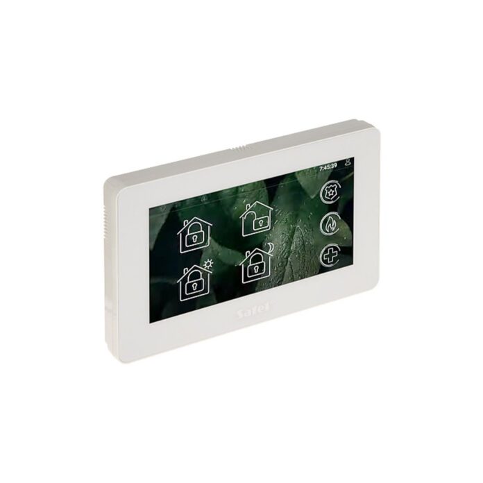 Tastatura touch screen Satel Integra INT-TSH2-W, 7 inch, MACRO, difuzor, slot card, alba Tastatura touch screen Satel Integra INT-TSH2-W, 7 inch, MACRO, difuzor, slot card, alba