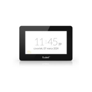 Tastatura touch screen Satel Integra INT-TSH2R-B, 7 inch, MIFARE 13.56 MHz, MACRO, difuzor, slot card, neagra Tastatura touch screen Satel Integra INT-TSH2R-B, 7 inch, MIFARE 13.56 MHz, MACRO, difuzor, slot card, neagra
