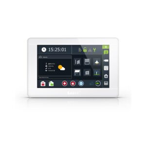 Tastatura touch screen Satel Integra INT-TSI-W, 7 inch, functie interfon, MACRO, slot card, alba Tastatura touch screen Satel Integra INT-TSI-W, 7 inch, functie interfon, MACRO, slot card, alba