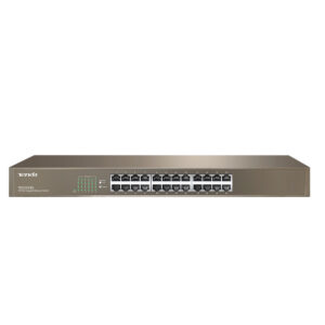 Switch cu 24 porturi Tenda TEG1024G, 48 Gbps, 35.60 Mpps, 8000 MAC, fara management Switch cu 24 porturi Tenda TEG1024G, 48 Gbps, 35.60 Mpps, 8000 MAC, fara management