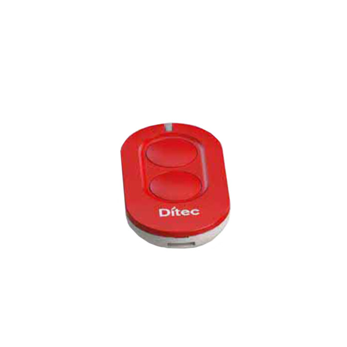 Telecomanda Ditec ZEN2R, 2 canale, 433.92 MHz, 150 m, rosu Telecomanda Ditec ZEN2R, 2 canale, 433.92 MHz, 150 m, rosu