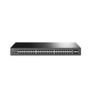 Switch cu 48 porturi Gigabit TP-Link Omada TL-SG3452, 10/100/1000Mbps, 77.4 Mpps, MAC 16 K, 4 x SFP, cu management Switch cu 48 porturi Gigabit TP-Link Omada TL-SG3452, 10/100/1000Mbps, 77.4 Mpps, MAC 16 K, 4 x SFP, cu management