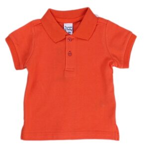 Tricou polo portocaliu Newness Tricou polo portocaliu Newness