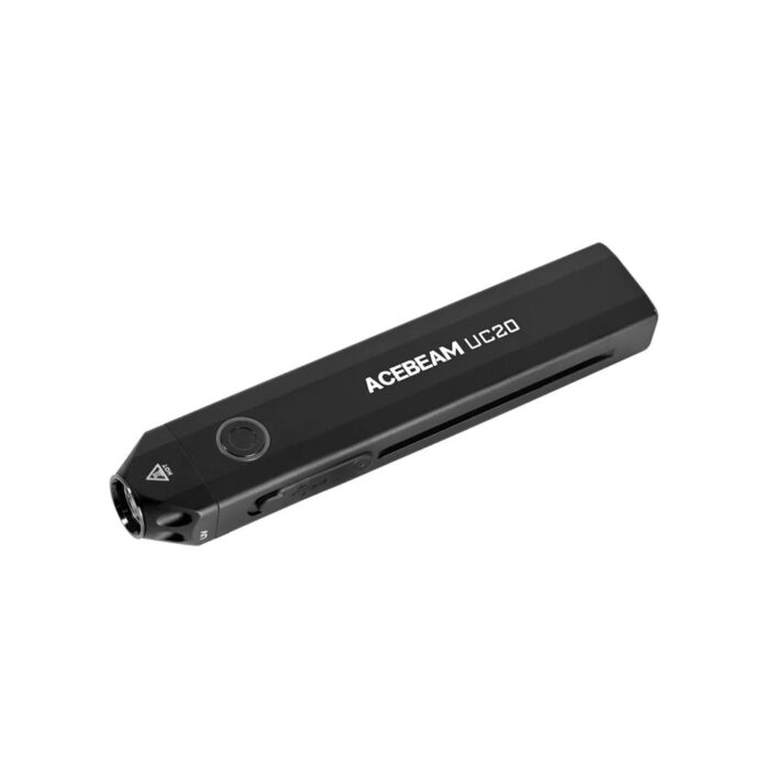 Lanterna profesionala reincarcabila Acebeam UC20 Black, 1000 lumeni, 220 m, UV 365nm Lanterna profesionala reincarcabila Acebeam UC20 Black, 1000 lumeni, 220 m, UV 365nm