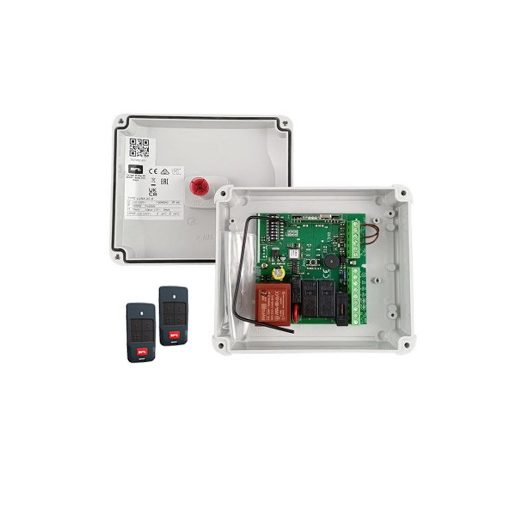 Unitate de comanda automatizare usa garaj BFT LUNA AC KIT + 2 MITTO 4, 230 V Unitate de comanda automatizare usa garaj BFT LUNA AC KIT + 2 MITTO 4, 230 V