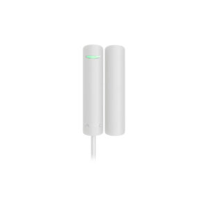 Contact magnetic Ajax DoorProtect Fibra WH, aparent, 1 intrare NC, reed, alb Contact magnetic Ajax DoorProtect Fibra WH, aparent, 1 intrare NC, reed, alb