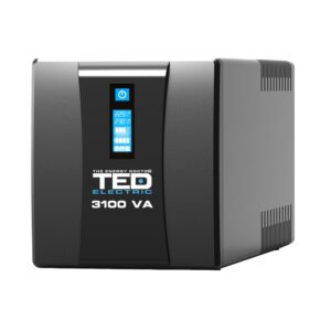UPS cu 3 prize TED TED004673, 3100 VA / 1800 W, LCD, management prin USB / RS-232 UPS cu 3 prize TED TED004673, 3100 VA / 1800 W, LCD, management prin USB / RS-232