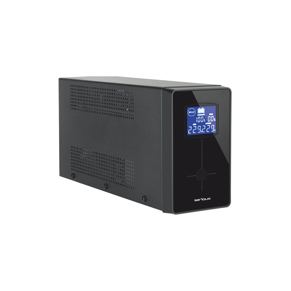 UPS cu 4 prize Serioux SRXU-LCD2000LI, 2000 VA, 1200 W, LCD UPS cu 4 prize Serioux SRXU-LCD2000LI, 2000 VA, 1200 W, LCD