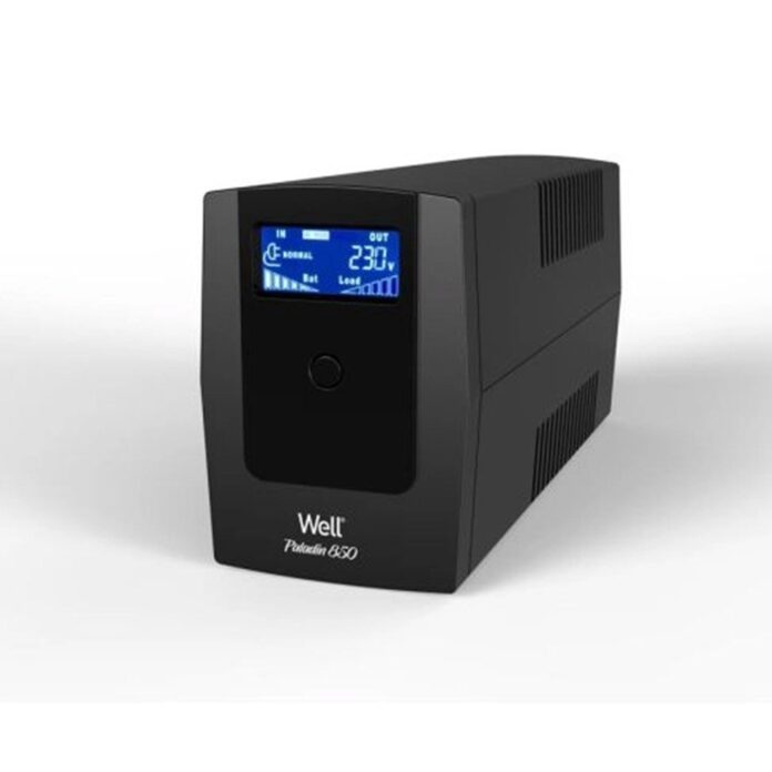 UPS line interactiv cu 2 prize Well Paladin UPS-LINT-PALADIN850-WL, 850VA, 510W UPS line interactiv cu 2 prize Well Paladin UPS-LINT-PALADIN850-WL, 850VA, 510W