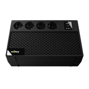 UPS monofazat cu 4 prize Schuko Renton 650 Plus nJoy, 650VA / 360W, USB Type-C/A UPS monofazat cu 4 prize Schuko Renton 650 Plus nJoy, 650VA / 360W, USB Type-C/A