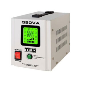 UPS TED 000354, 550 VA / 300 W, runtime extins UPS TED 000354, 550 VA / 300 W, runtime extins