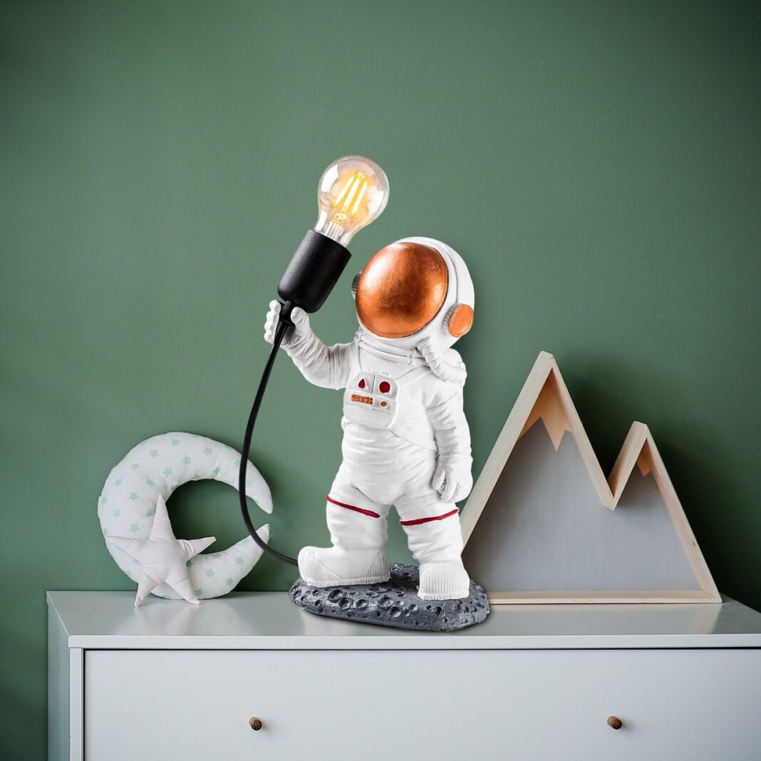 Veioză Astronaut Multicolor 20x32x15 cm Veioză Astronaut Multicolor 20x32x15 cm
