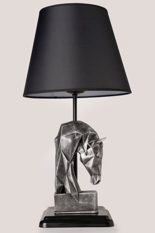 Veioza HM162 Negru/Argintiu Veioza HM162 Negru/Argintiu