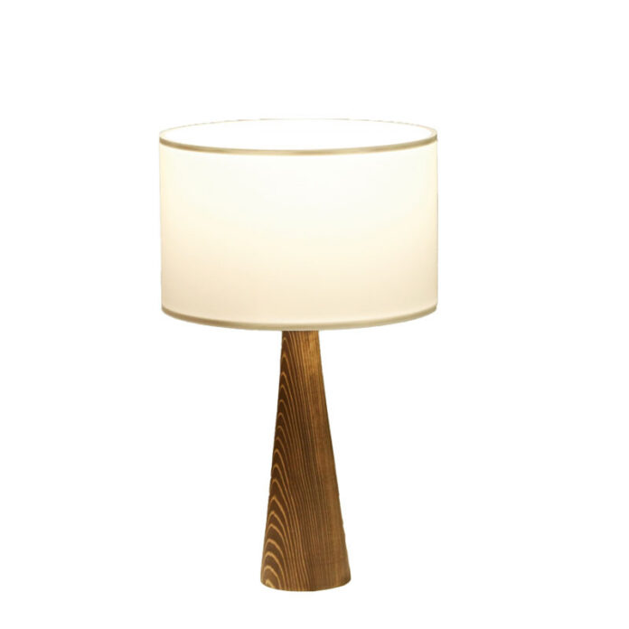 Veioza Kalito ivory-maro D24x45cm Veioza Kalito ivory-maro D24x45cm