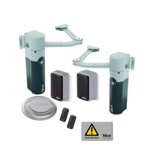 Kit automatizare poarta batanta Nice WALKY2024KCE, 100 Kg/canat, 1.8 m/canat, 24 V Kit automatizare poarta batanta Nice WALKY2024KCE, 100 Kg/canat, 1.8 m/canat, 24 V